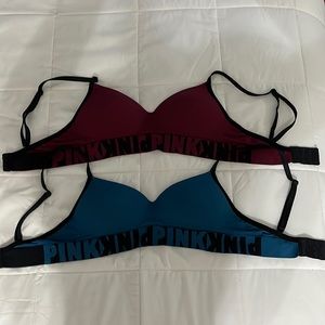 PINK wireless bra (Size: XSmall)